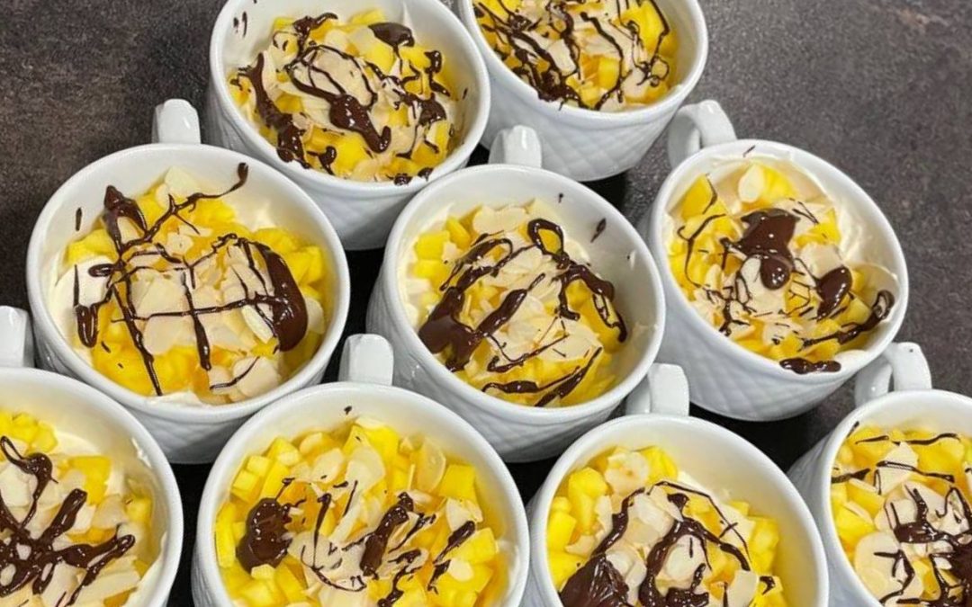Quarkcreme mit Mango