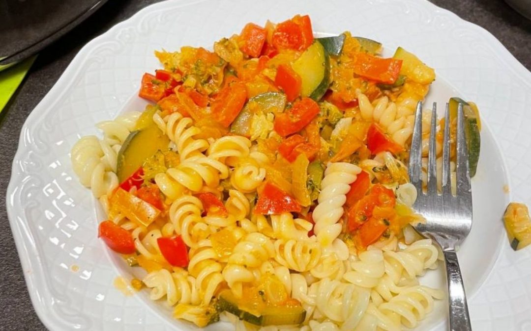 Nudel-Gemüse-Pfanne